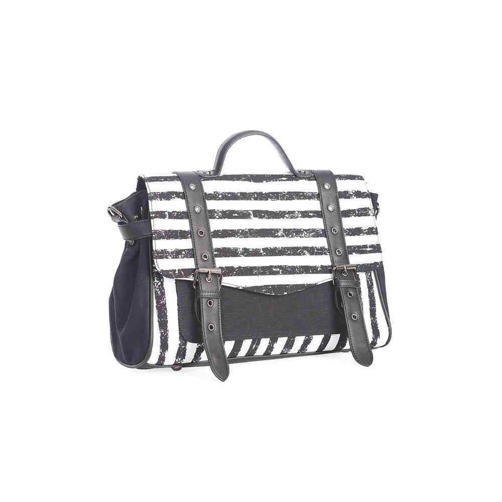 Banned - Spooky Nightwalks Shoulder bag - Black/White